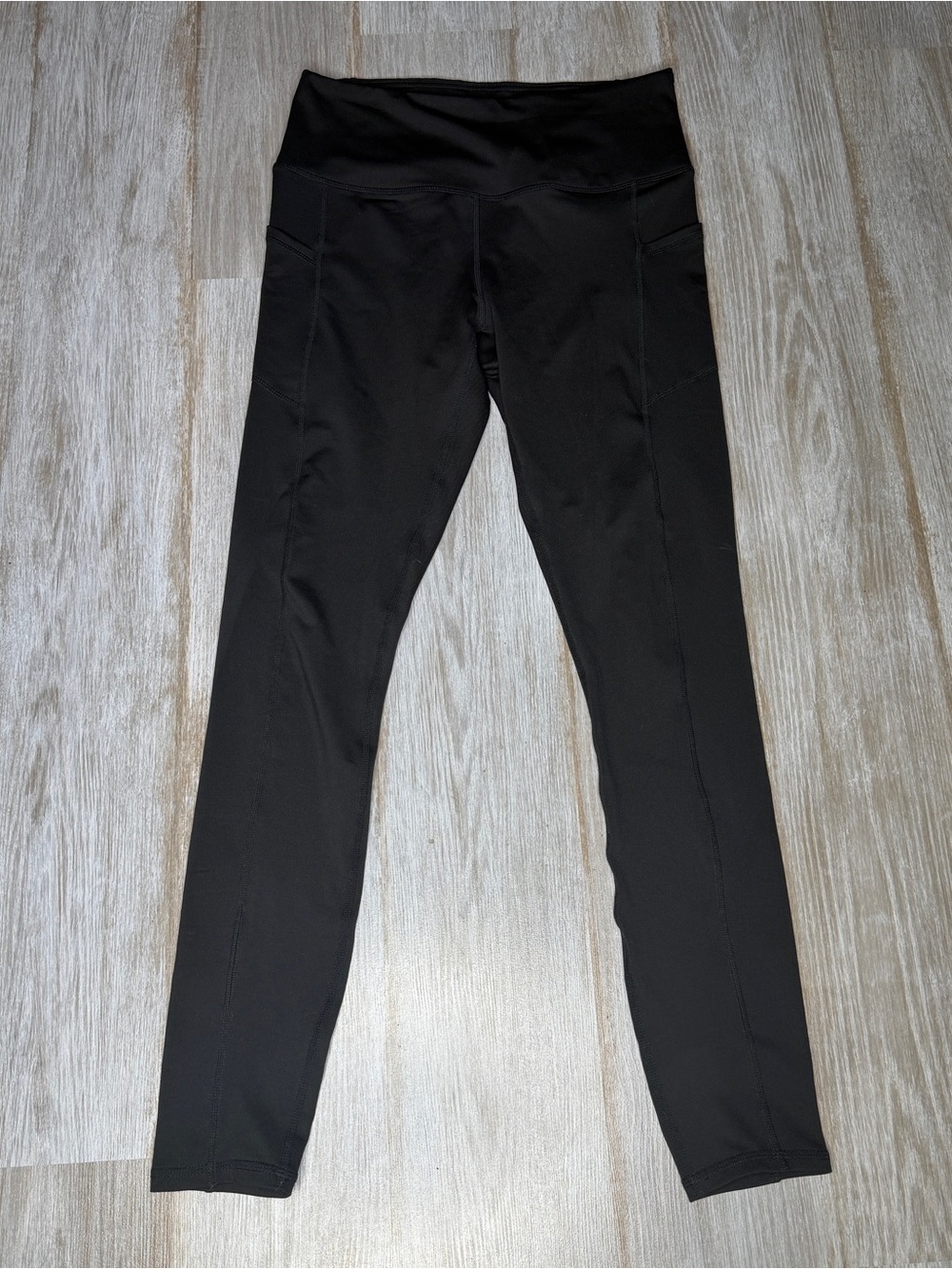 Gaiam Black High Waisted Leggings Size Medium